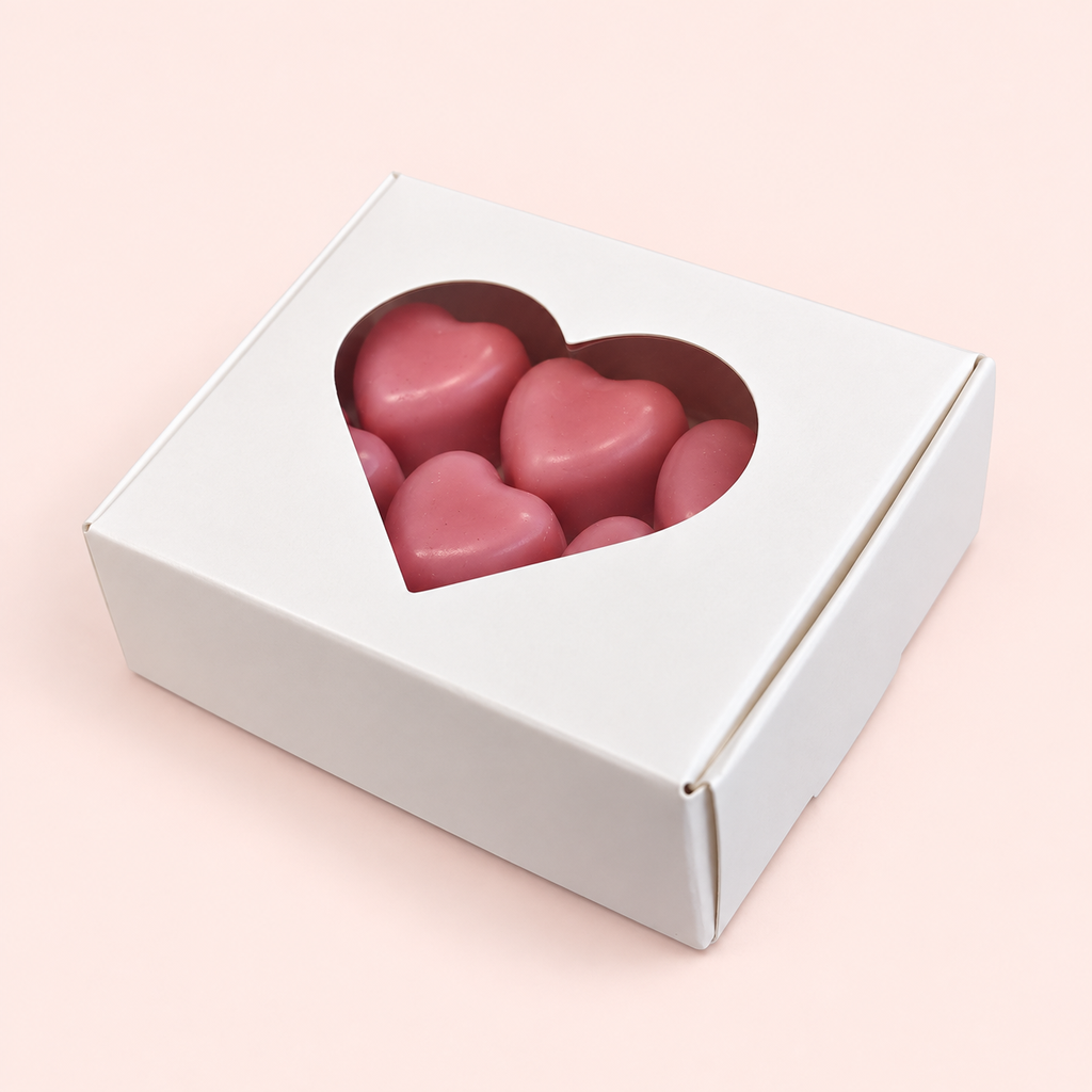 Fondants parfumés « Fleur d’amandier » – Forme cœur