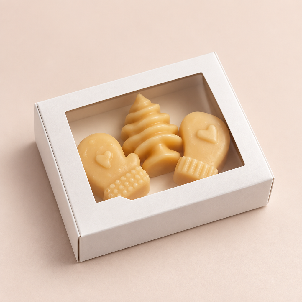 Coffret de trois fondants parfumés