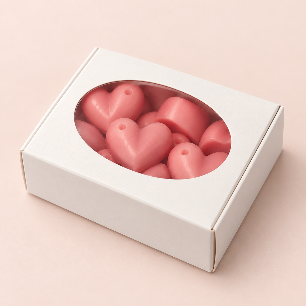 Fondants parfumés Petits Cœurs – Fleur d’amandier