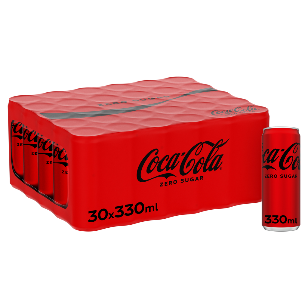 [052064] COCA COLA ZERO CANS 33CL