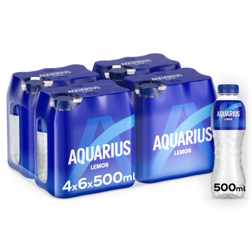 [052173] AQUARIUS LEMON 50CL 6-PACK