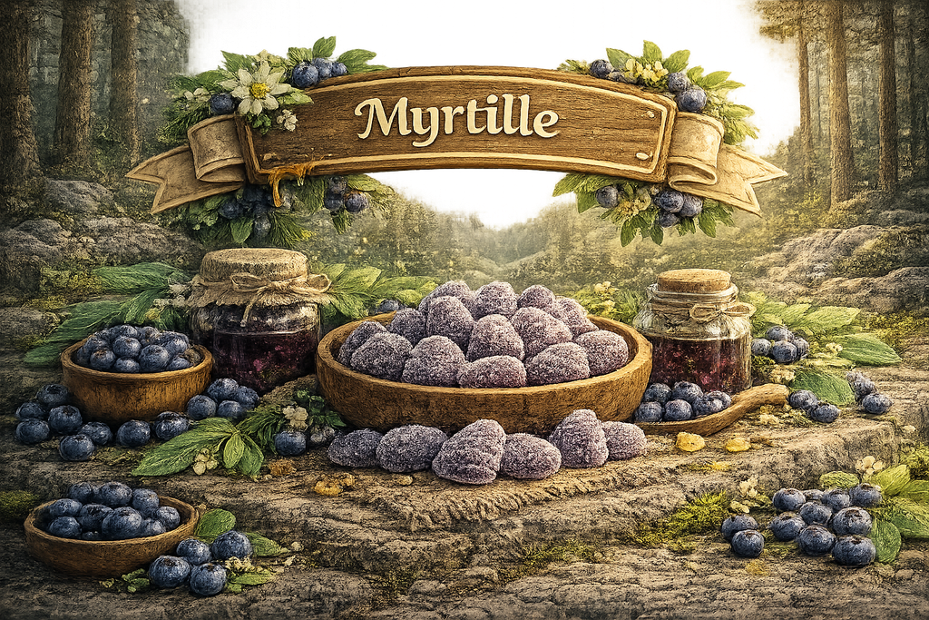 Bonbon des Vosges au Myrtille