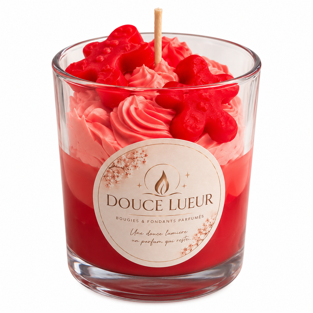 Bougie Chantilly Gourmande aux pain d'épices– Cerise Noire & Santal