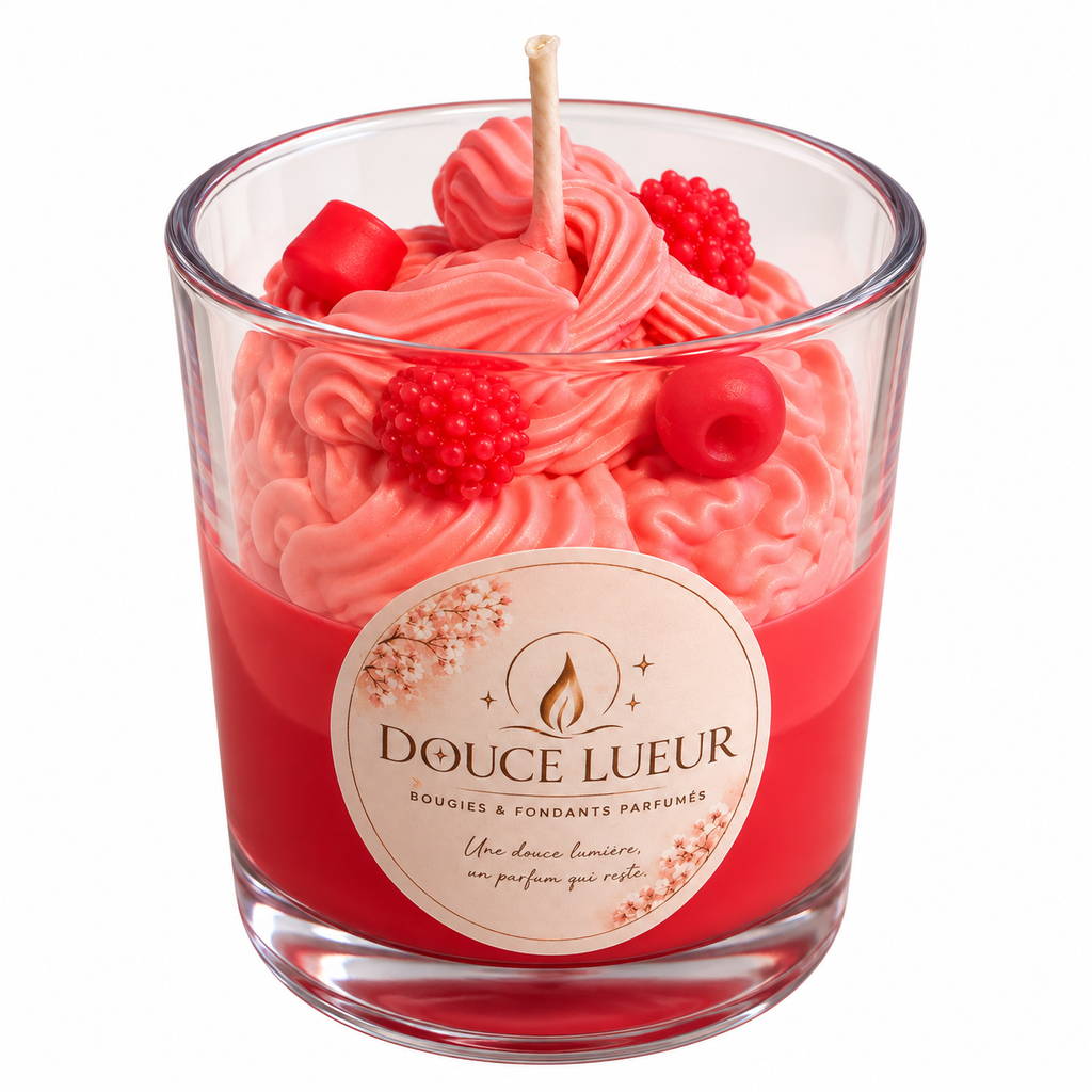 Bougie Chantilly – Cerise Noire & Santal