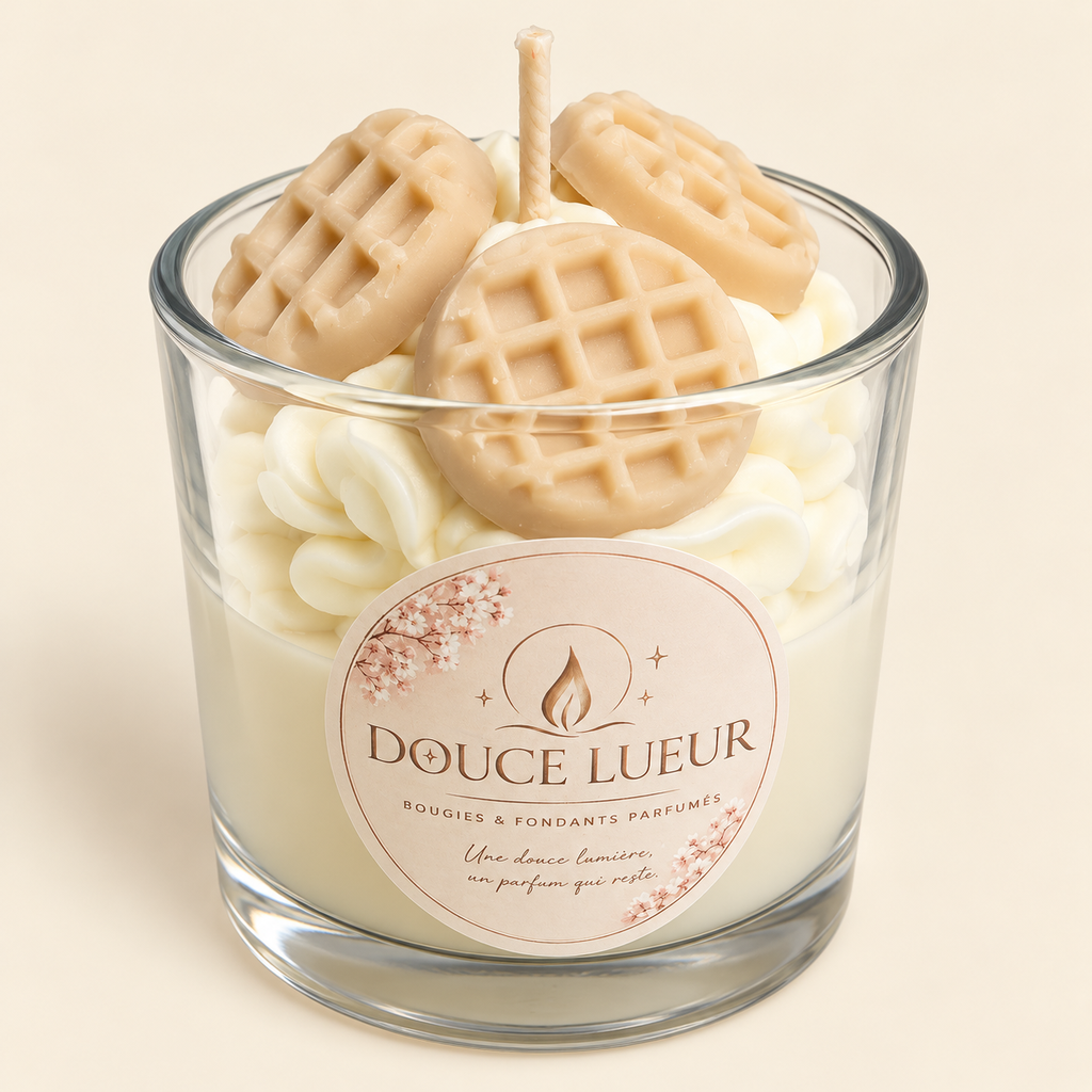 Bougie Gourmande Vanille – Gaufres