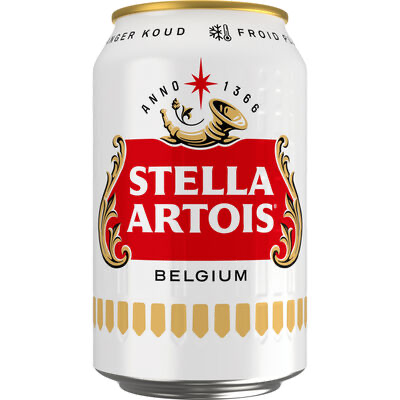 STELLA ARTOIS PILS 5,2° CANS 33CL