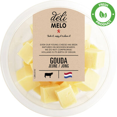 [062515] DELI MELO GOUDA JEUNE 130GR