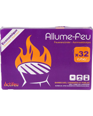 [097932] ACTIFEU ALLUME FEU 32 CUBES (OV 24)