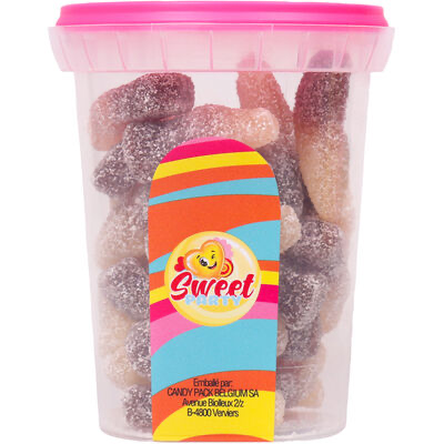 [029904] SWEET PARTY CUP BOUTEILLES COLA CITRICS 160GR