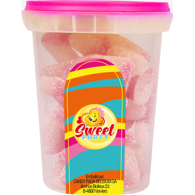[029947] SWEET PARTY CUP MINI DENTS DRACULA CITRIQUE 165GR