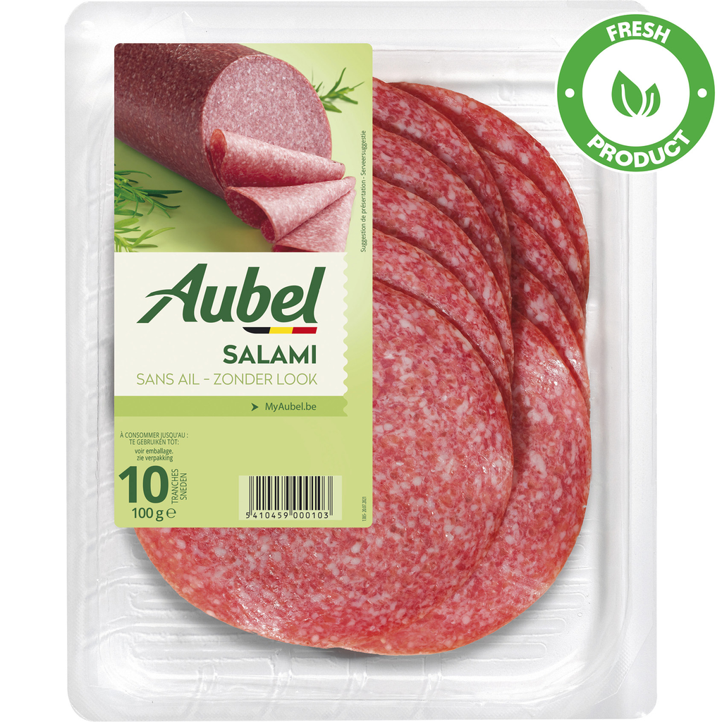 [611130] AUBEL SALAMI S/AIL 100G