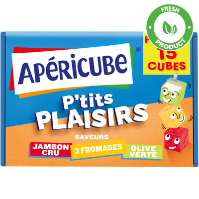 [630180] APERICUBE P TITS PLAISIR 15 CUBES 78GR