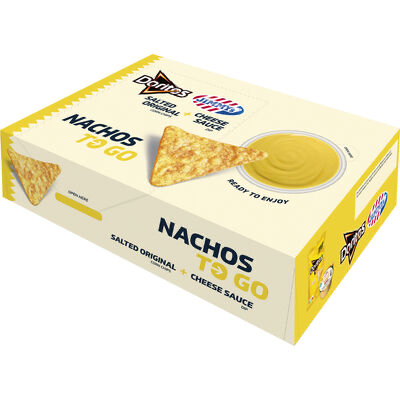 [046300] JIMMY S NACHOS TO GO SALTED ORI+CHEESE DIP 190GR