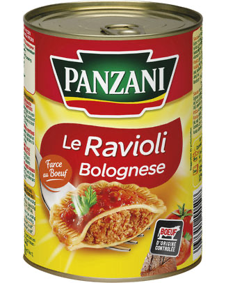 PANZANI RAVIOLI BOLOGNESE 400GR