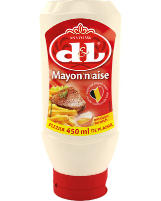 [084935] D+L MAYONNAISE OEUF SQUEEZE 450ML