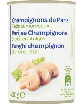 SIMPLY CHAMPIGNON PIED MORC 400GR