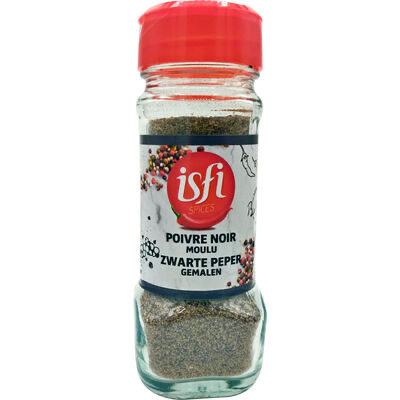 ISFI POIVRE NOIR MOULU 45GR