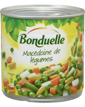 BONDUELLE MACEDOINE DE LEGUMES 400GR