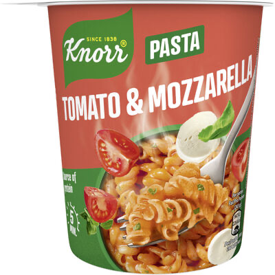 KNORR SNACK POT PASTA TOM MOZZA 63GR