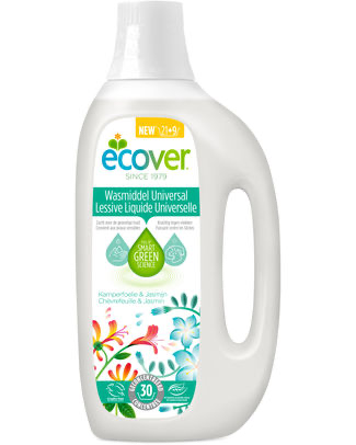 ECOVER LESSIVE LIQUIDE UNIVERSAL CHEVREF&JASMIN 1,5L