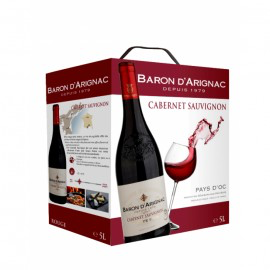 BARON D'ARIGNAC ROUGE Cubi 5L