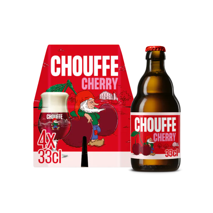 CHERRY CHOUFFE 33cl X4