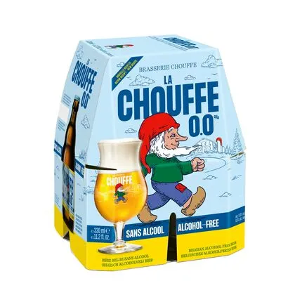 CHOUFFE SANS ALCOOL 33cl X4 (0.4%)