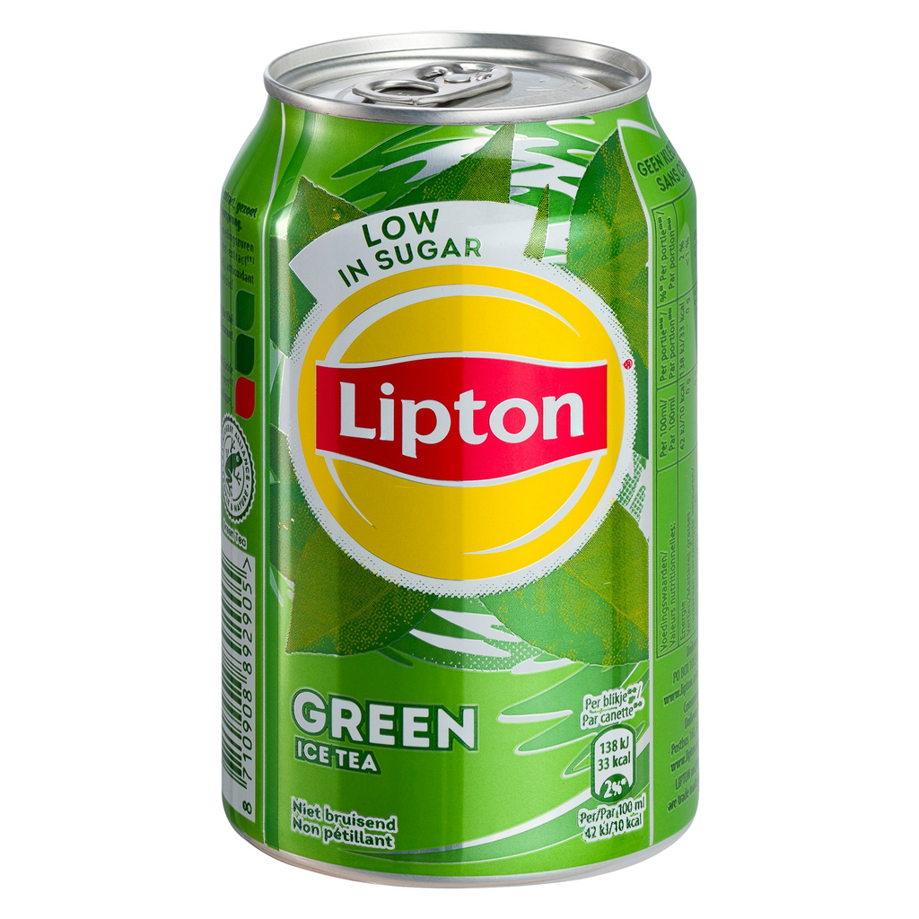 LIPTON ICE TEA GREEN CANNETTE 33cl