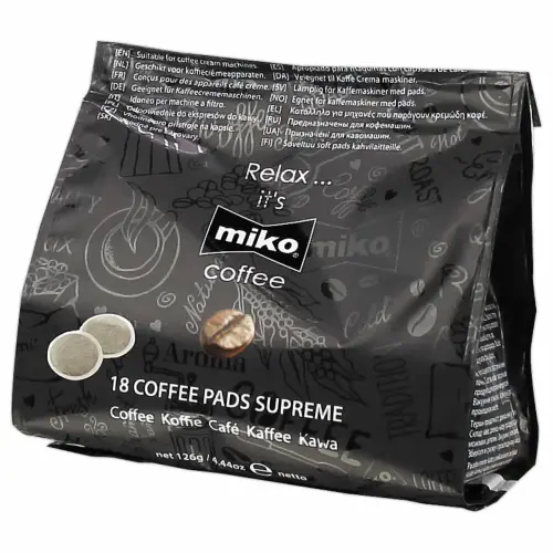 MIKO - 18 Dosettes de café Supreme