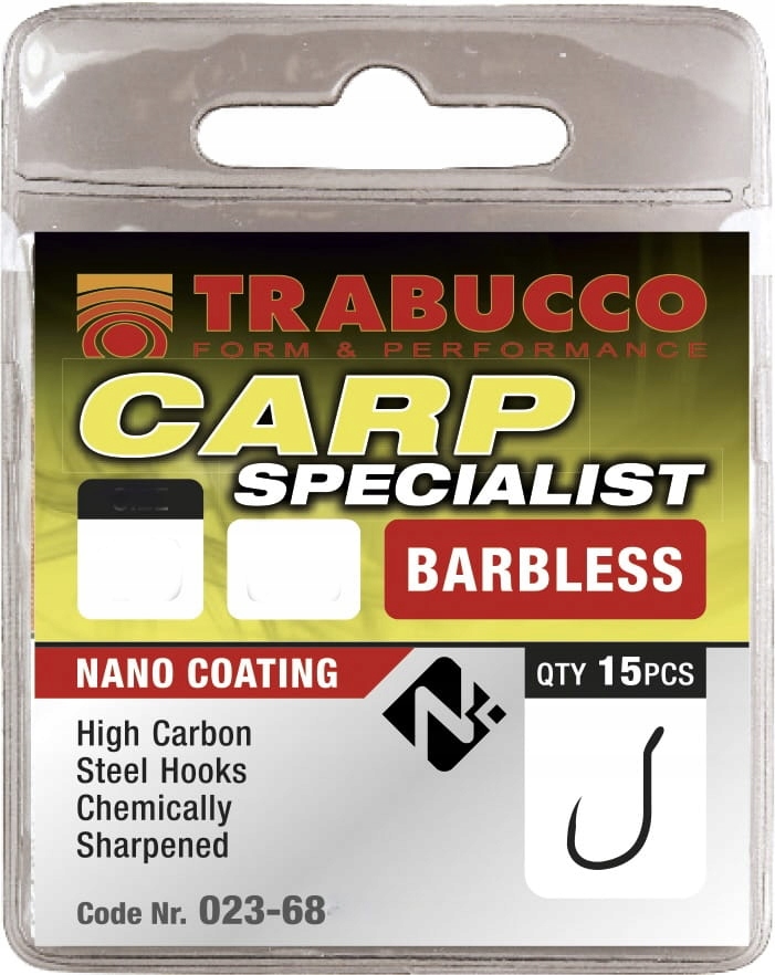 Haczyki Trabucco Carp Specjalist Rozm. 12 Sztuk 15