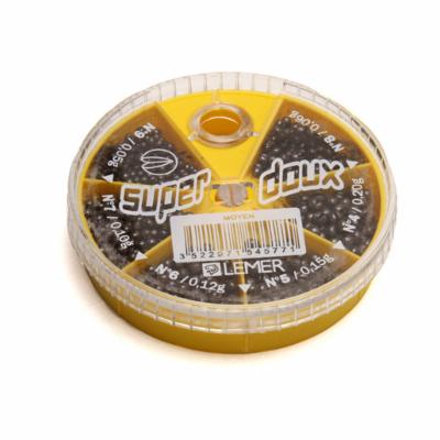 Anglers Accessories 6 Size Split Shot Assortment 4,5,6,7,8,9